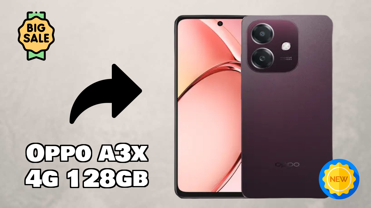 OPPO A3x 4G 128GB at ₹9,999 - Best Deal Available Now